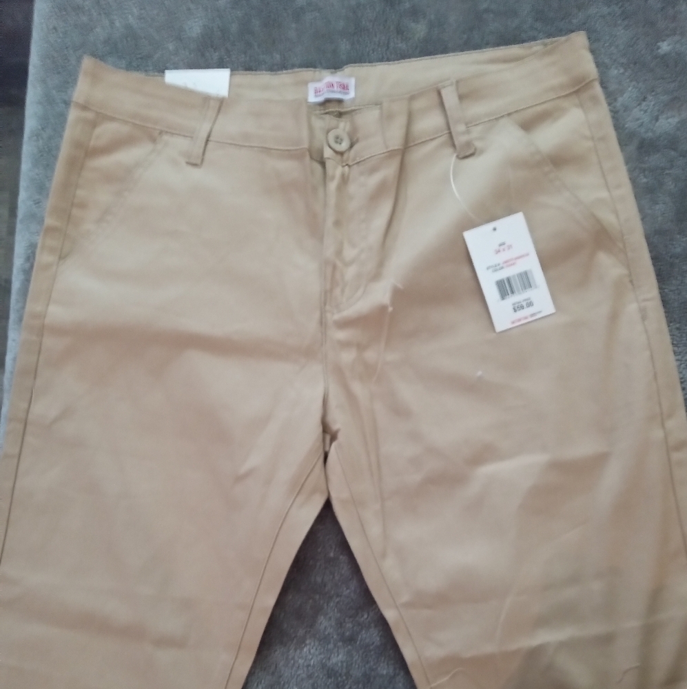 Bastion Trailan Khaki Stretch Trousers